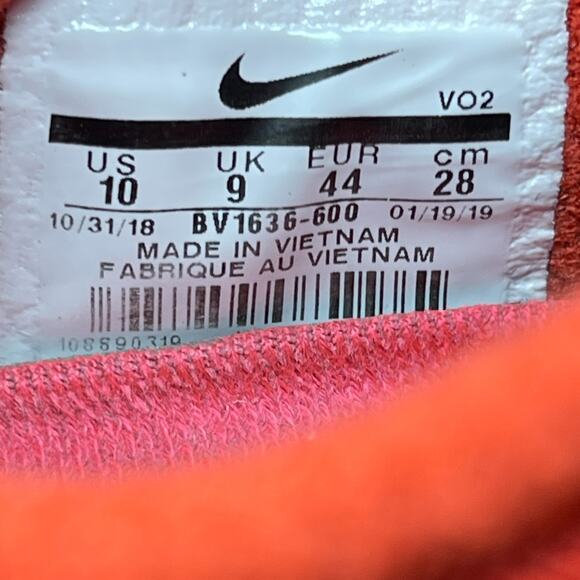 Nike Metcon 4 XD Shoes Mens Size 10 Red Cross Training Lifting Gym Sneakers - Picture 8 of 8